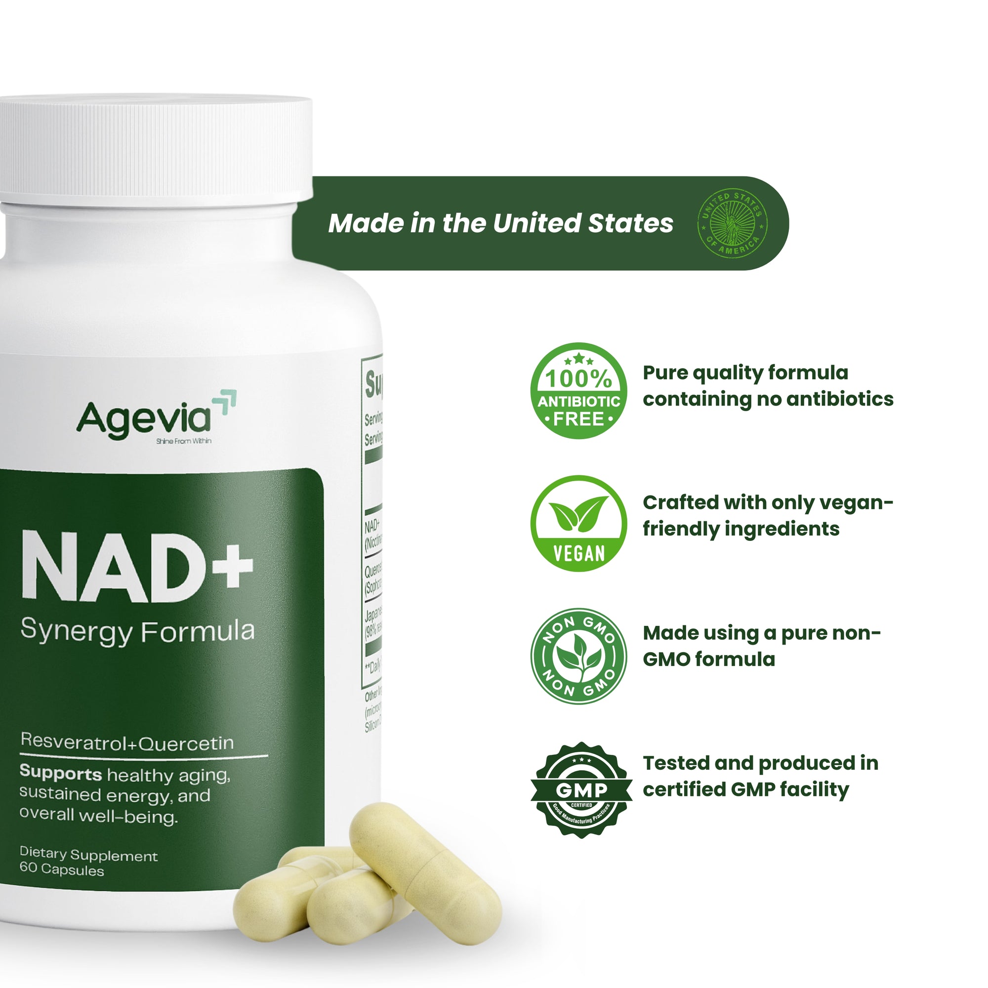 NAD+ Synergy Formula