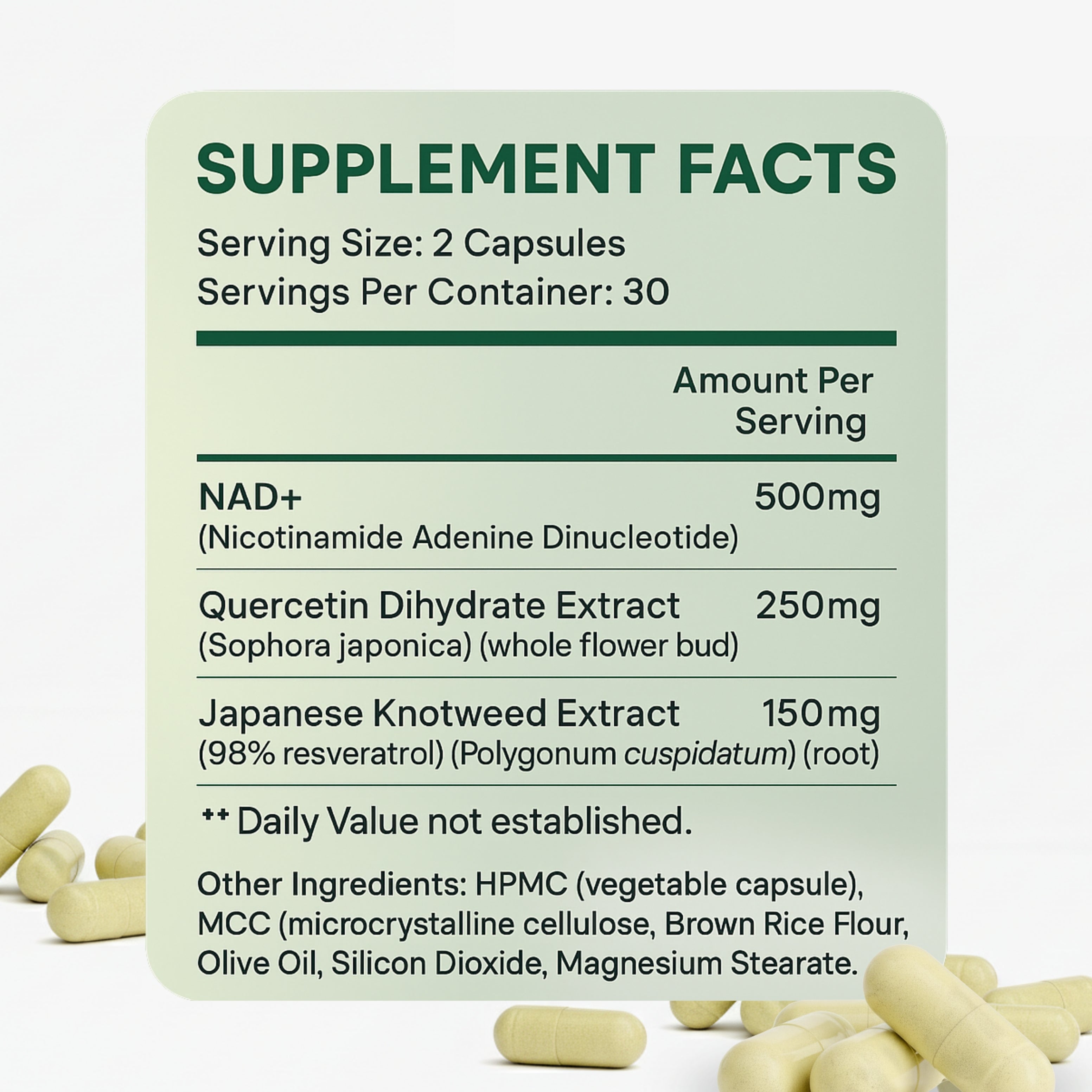 NAD+ Synergy Formula