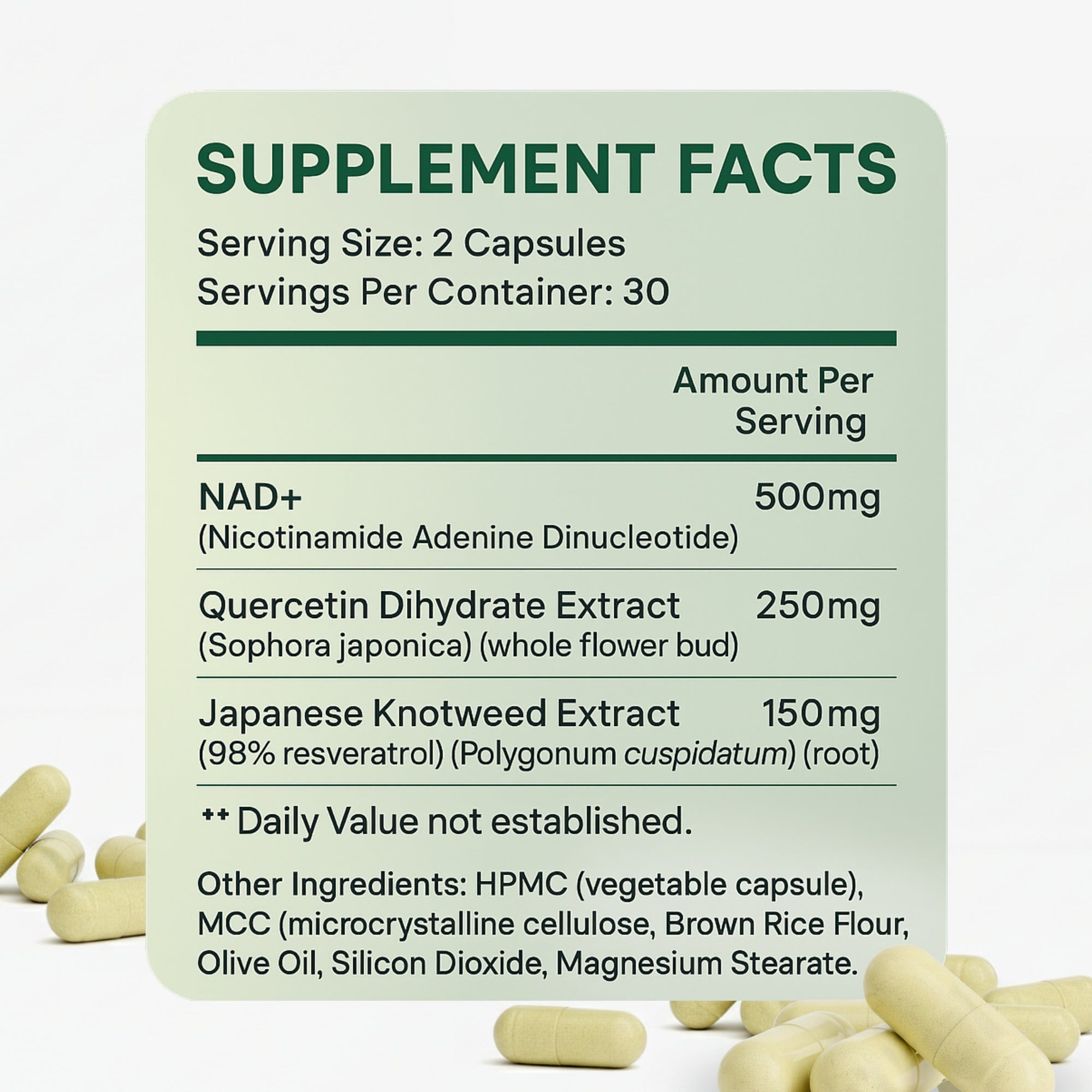 NAD+ Synergy Formula